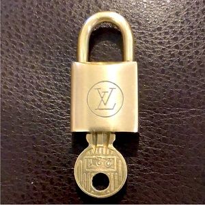 Authentic Louis Vuitton Lock and Key